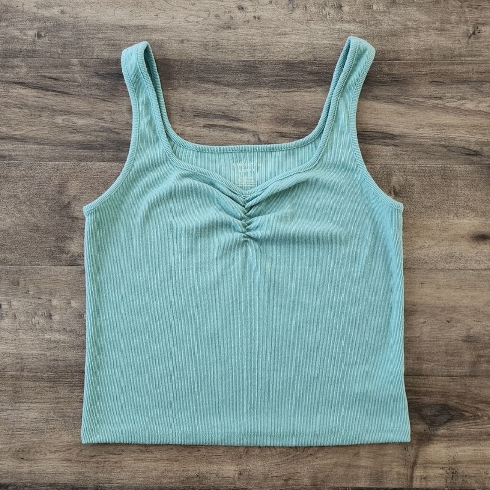 American Eagle Cinch Front Plush Tank Women's XL